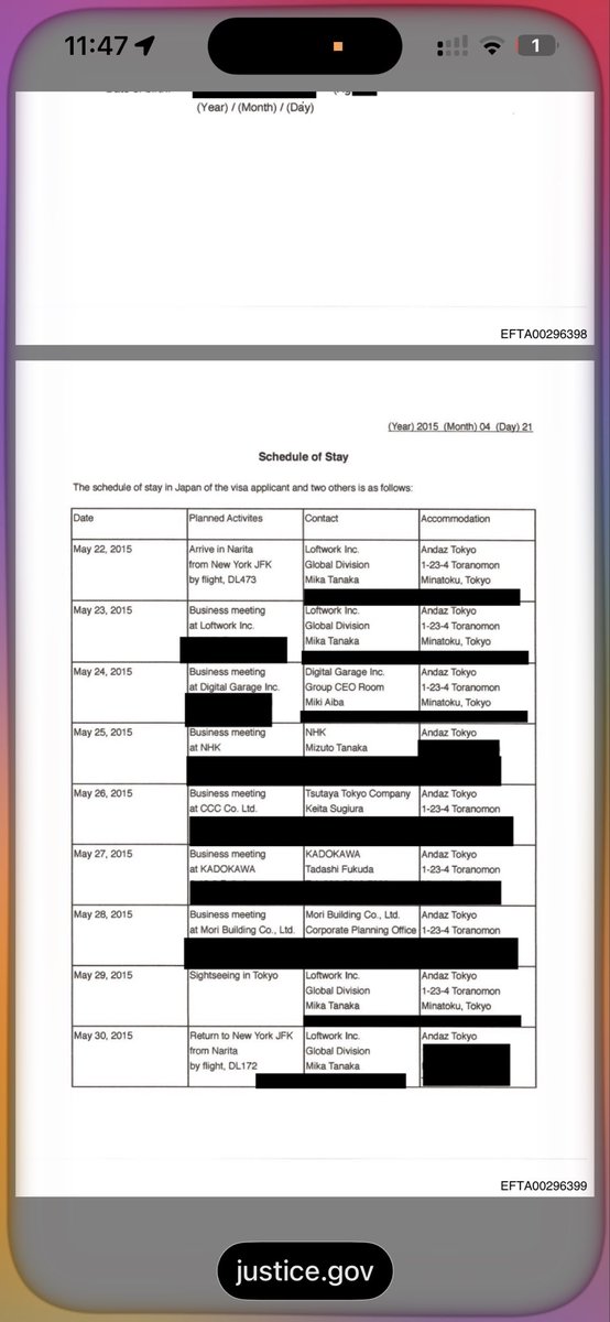 May_Roma's tweet image. NHKはこれを放送した。観客には小学生もいた。なぜ小学生の目の前でセックス、陰茎、クイアーを連呼?  

NHKはエプスタインに面会していた

EFTA00296399

justice.gov/epstein/files/…

x.com/nihonpatriot/s…