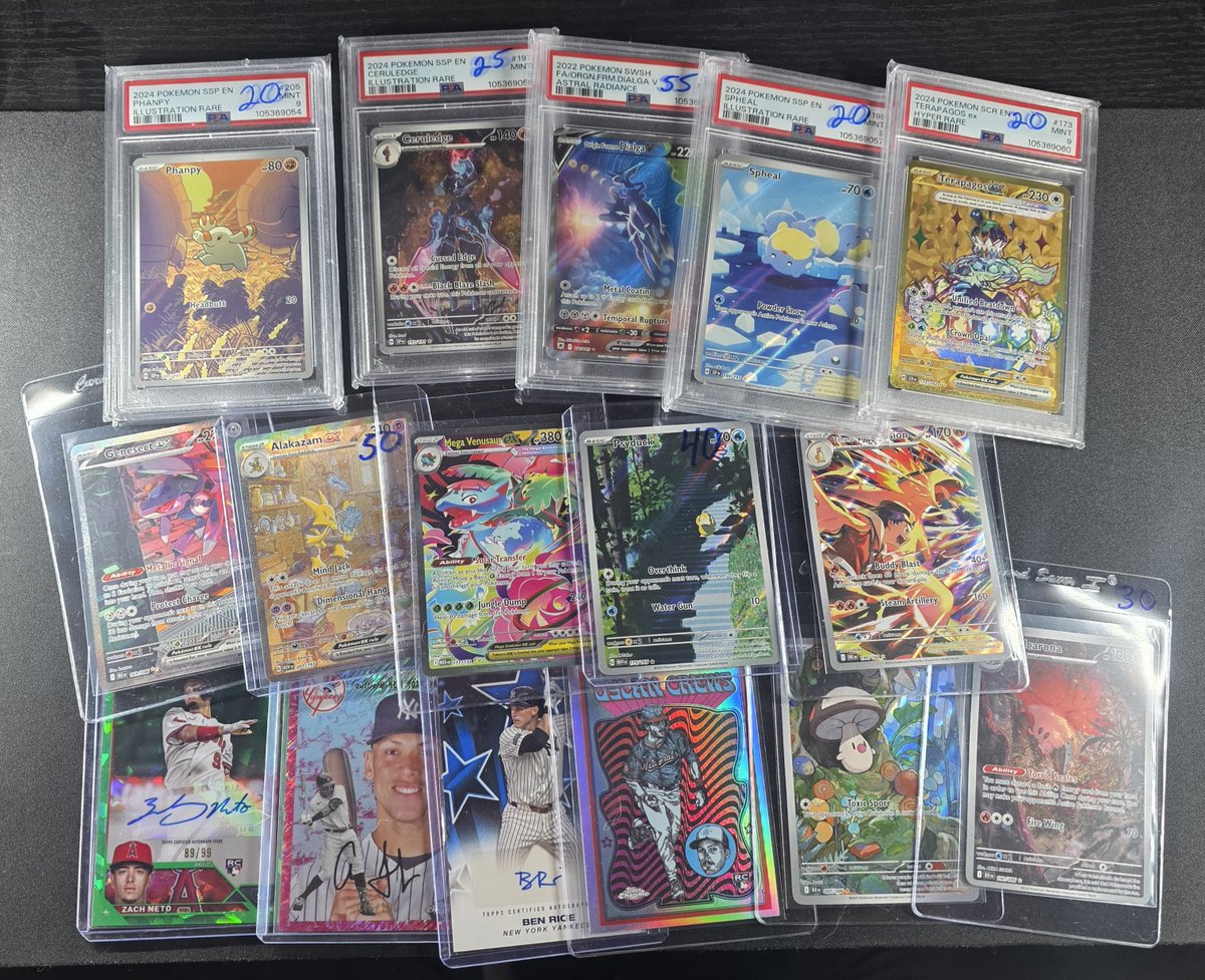 frank_lubatti's tweet image. Last night of #tankstax, but we ain't letting up!!!

Back at 8pm est tonight!

HOW BOUT SOME POKEMON?!?

Lots of Pokémon, lots of ohtani, and a big boy Skubal rc auto

See you soon 🤓🤓🤓

🚨RT for a chance to win a $20 stack credit! 🚨