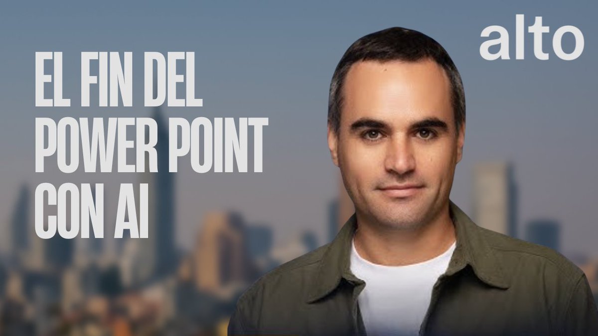 hi_ventures_'s tweet image. 🎙️ ¡Nuevo Episodio hashtag #Alto! El fin de PowerPoint 

Platicamos con @EneiGonzalo, co-founder de @facesdotapp , sobre la reinvención del software con #AI: de interfaces slides estáticos a presentaciones interactivas en minutos! 

También platicamos de 
- Cuales son las nuevas