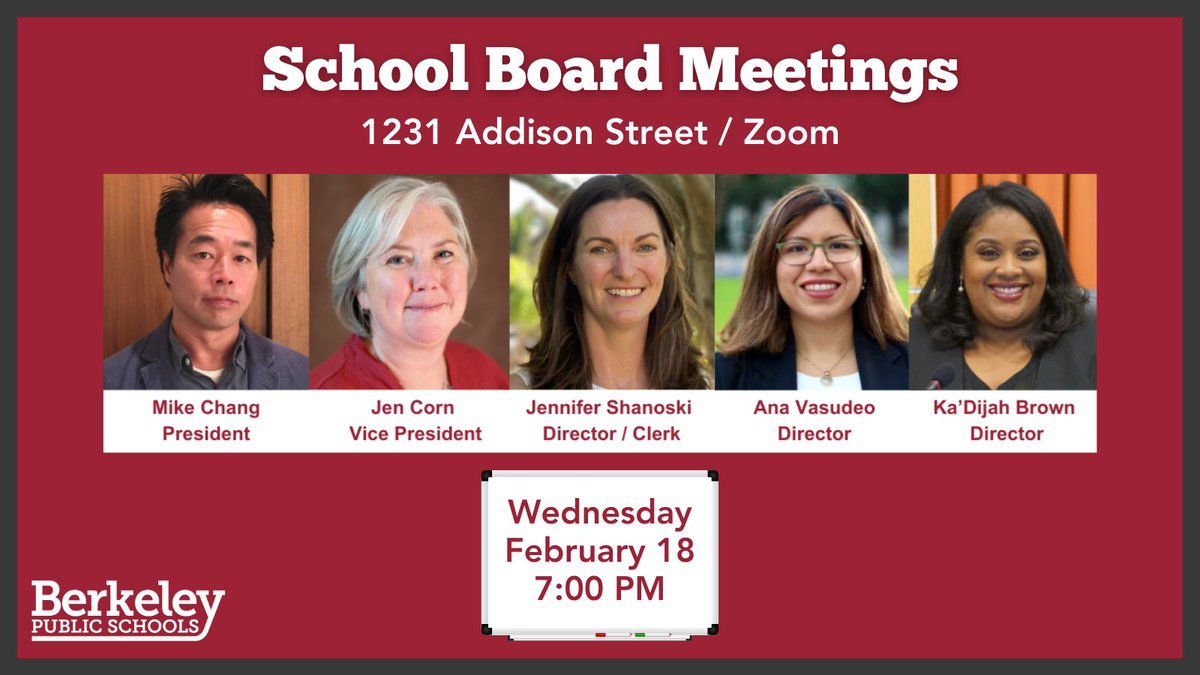 Berkeley Unified tweet media