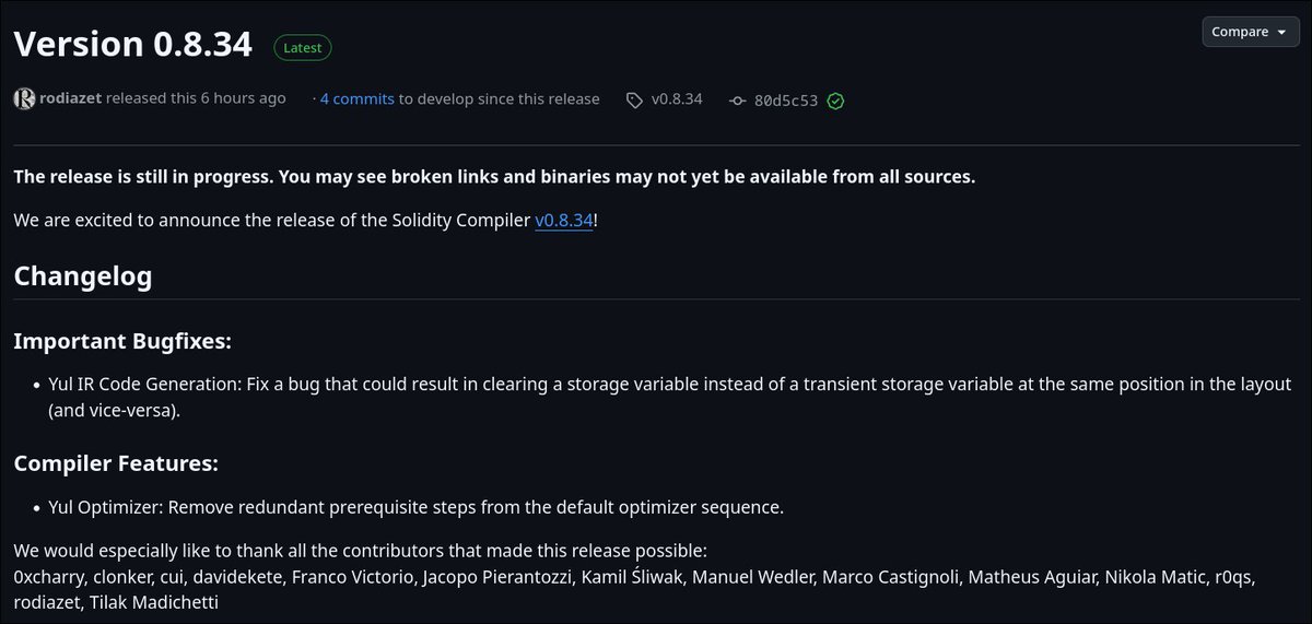 Solidity tweet media