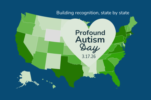 ProfoundAutism's tweet photo. Fifteen states recognized Profound Autism Day in 2025.

Help us expand that momentum to all 50 states in 2026 by asking your legislators to file a proclamation now. 

👉 Take action here: https://t.co/0mVoi7E7uJ https://t.co/34efUE3Tmq