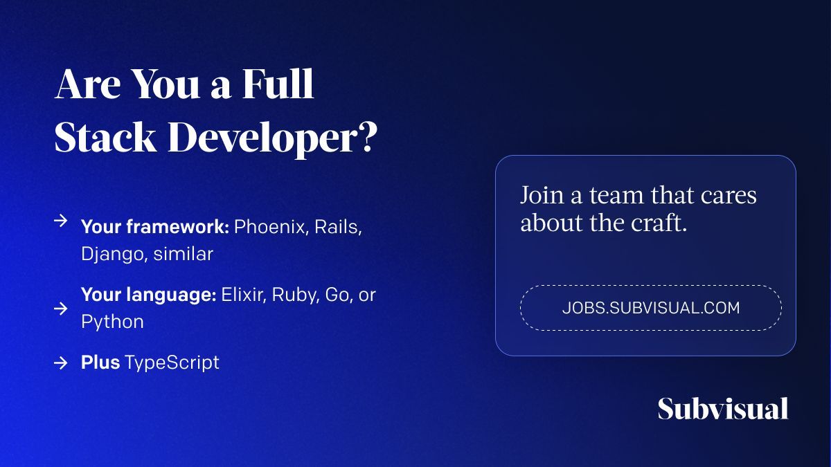 Subvisual tweet media