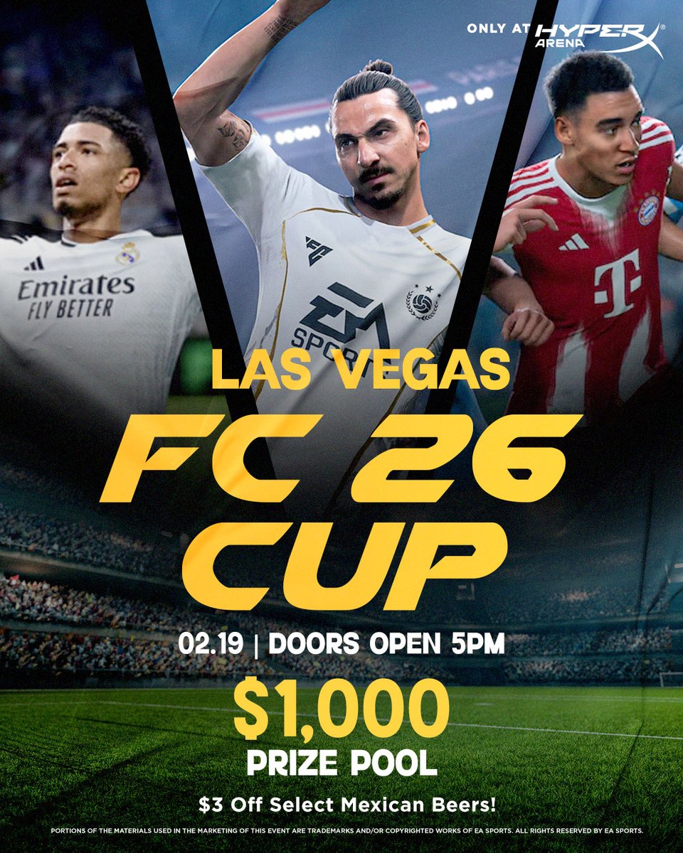 HyperX Arena Las Vegas tweet media