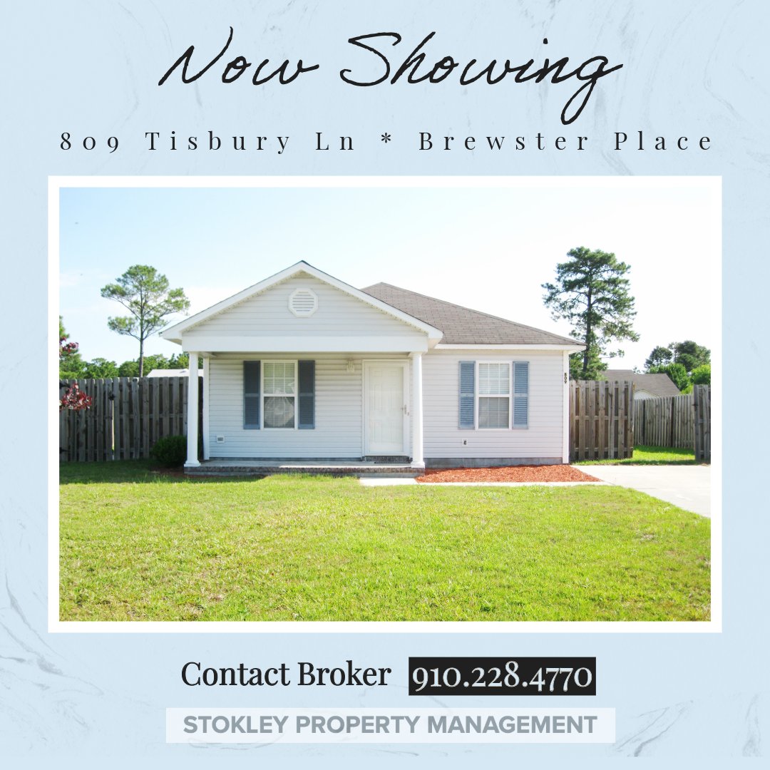 JayStokley's tweet photo. 809 Tisbury Lane - Rental - Now Showing!
Beautifully renovated 3-bedroom, 2-bath home in Brewster Place!  Stokley Property Management https://t.co/m20878mgw8