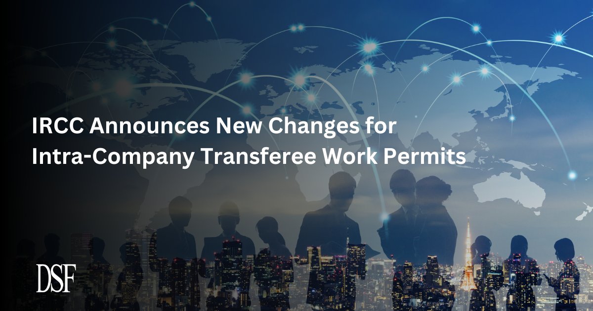 IRCC introduced major changes to the Intra-Company Transfer (ICT) work permit program in 2024, tightening eligibility and operational requirements for employers and foreign workers. 

Learn more in our blog: ow.ly/lTcu50Y9yqN
