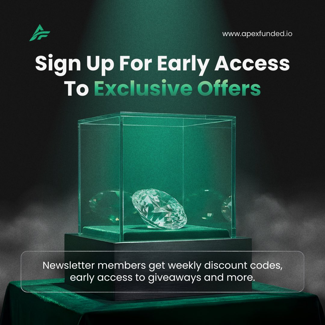 Get funded up to $200k for just $10. 💰

Sign up to our newsletter for exclusive news, discounts and early access to giveaways. 🤝

ApexFunded.io