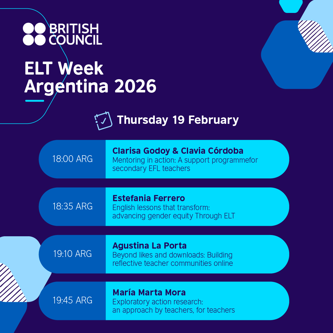 British Council Argentina tweet media