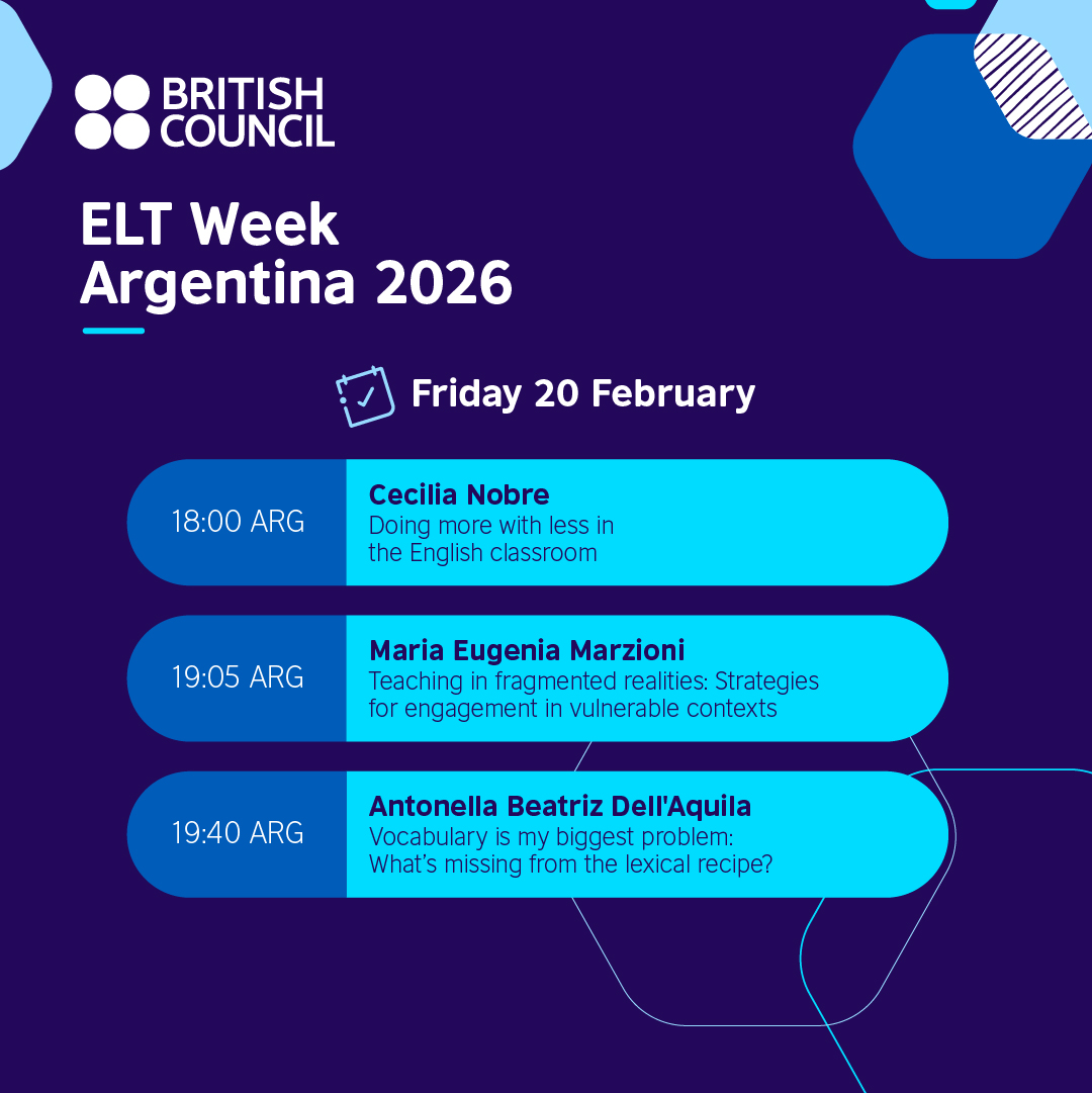 British Council Argentina tweet media
