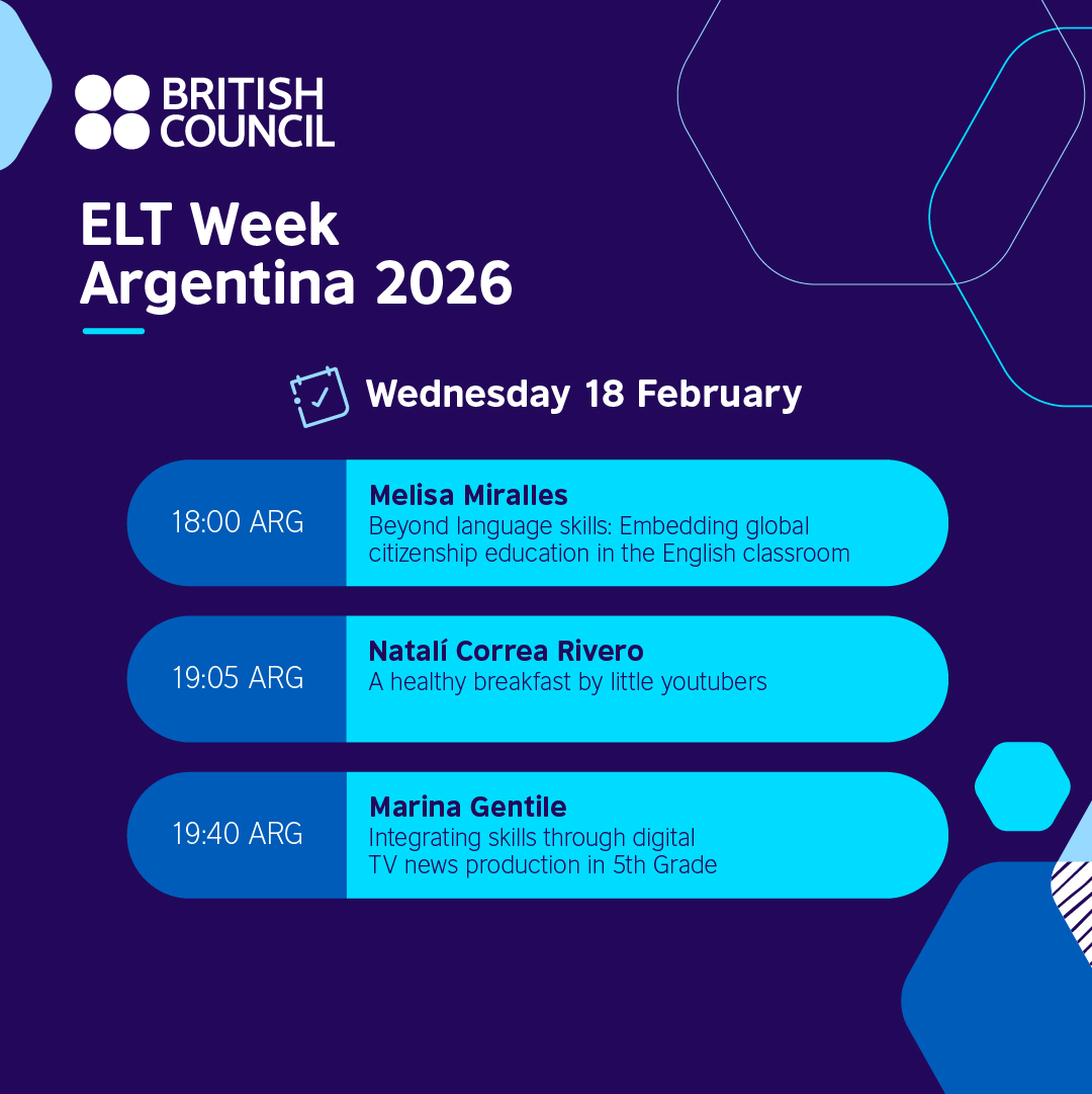 British Council Argentina tweet media