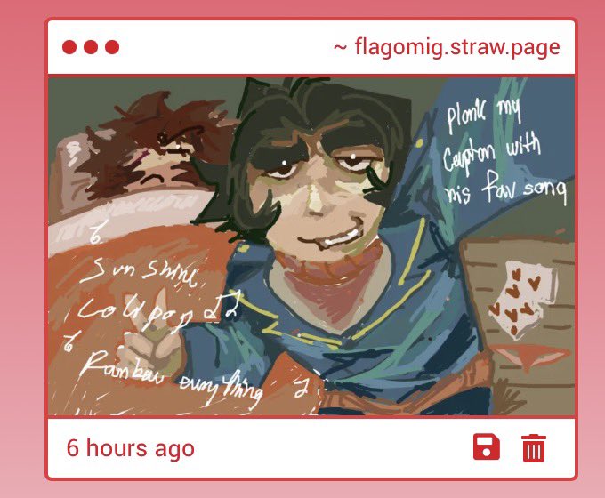 Omg, do you have the same favorite song as me? It‘s so good!!,🥹🥹And this picture is so pretty and I like it so much that I can’t even imagine!!!!!! I‘m already on the screen.😍😍😍❤️❤️
#eddsworld #oc