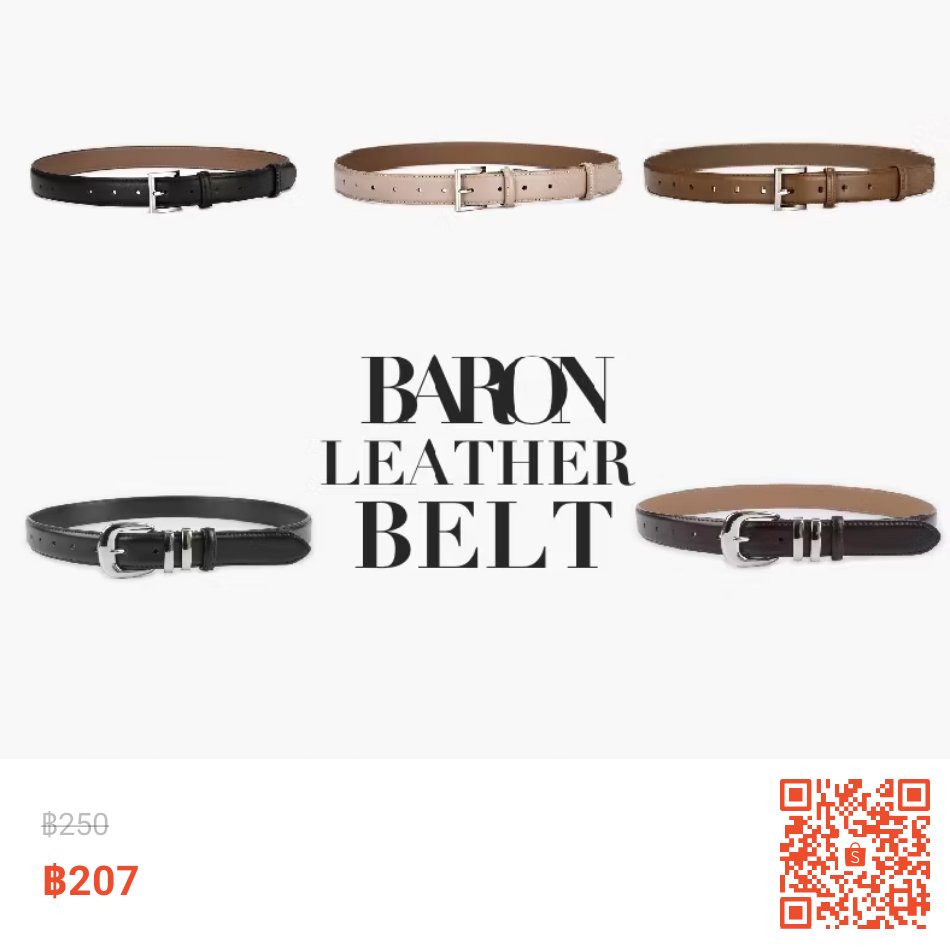 pprincess45's tweet photo. BARON Belt เข็มขัดหนัง✅️
เหมาะสำหรับทั้งผู้หญิงเเละผู้ชาย
พิกัด📌https://t.co/KR5XoD20tl

#เข็มขัด #baronbelt #เข็มขัดหนัง https://t.co/FhEnjP5s9V
