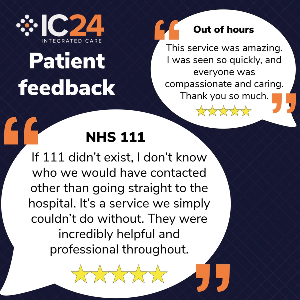 Integrated Care 24 tweet media