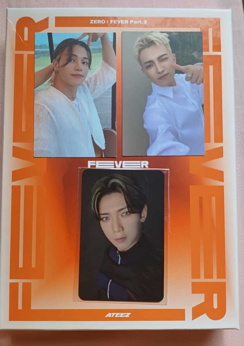 luvminki_'s tweet photo. 🍃 Vendo/Venda Ateez 🍃
❗Redução de preço❗

Season’s Greetings 2021 – R$ 190,00
Contém todos os itens exceto: photocards e moldura com foto.

Photocards Fever Part.3
Hongjoong R$25
Wooyoung R$25
Yeosang POB R$35

– Frete à parte
– Vídeos e mais fotos na dm
– Tenho feedbacks https://t.co/Vqpu5QD12j