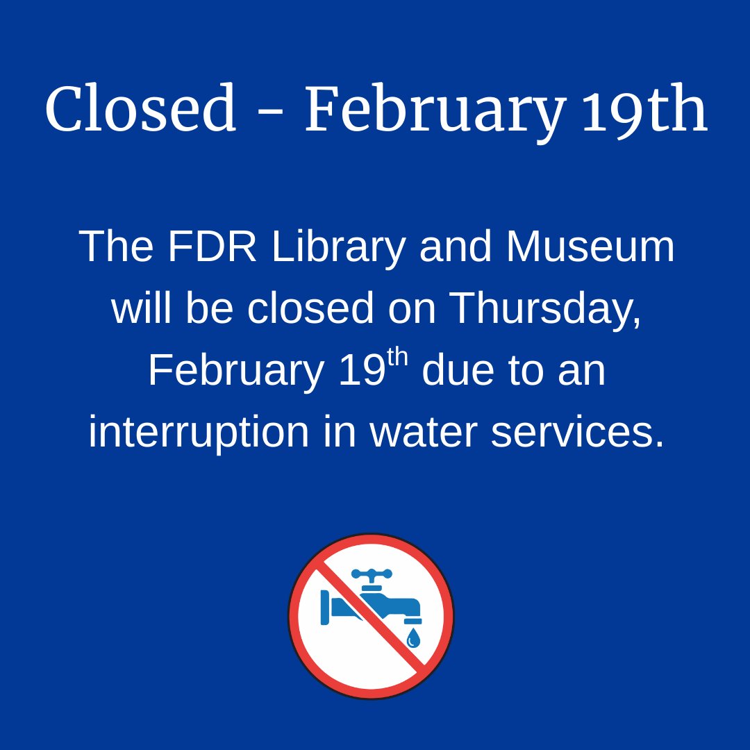 FDR Library tweet media
