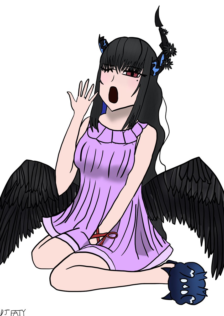 DJ_Faty310's tweet photo. Hyped for new outfit!
#NighttimePrincess 
 #RavenCrafts https://t.co/aBWBQGkUCt
