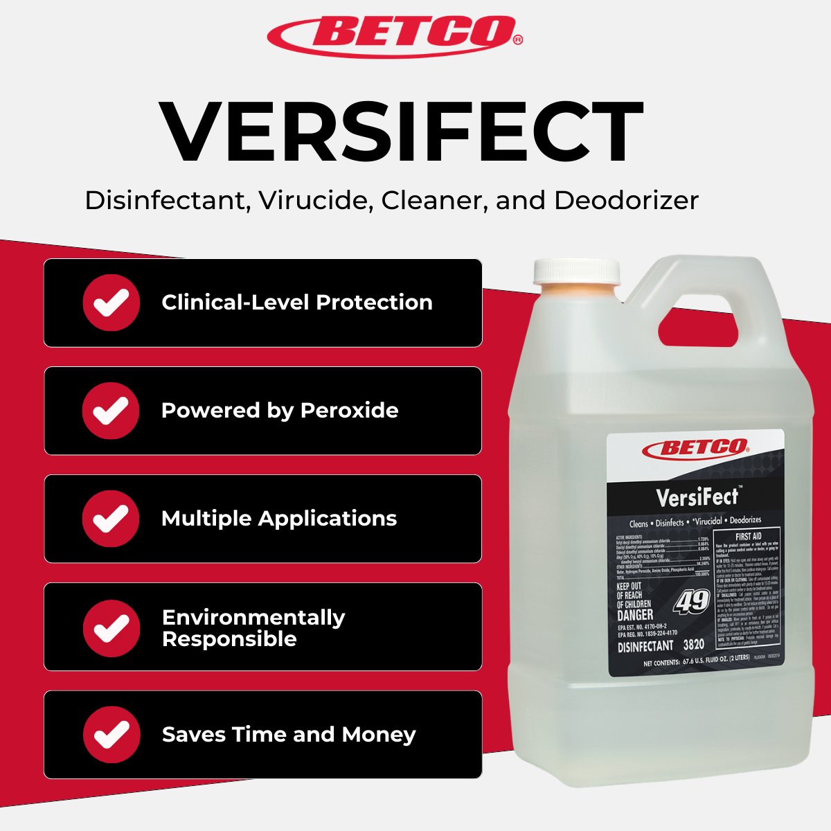 ow.ly/FC0f50YhKtM This multipurpose solution cleans, disinfects, and deodorizes facilities using peroxide technology and a neutral pH formula.