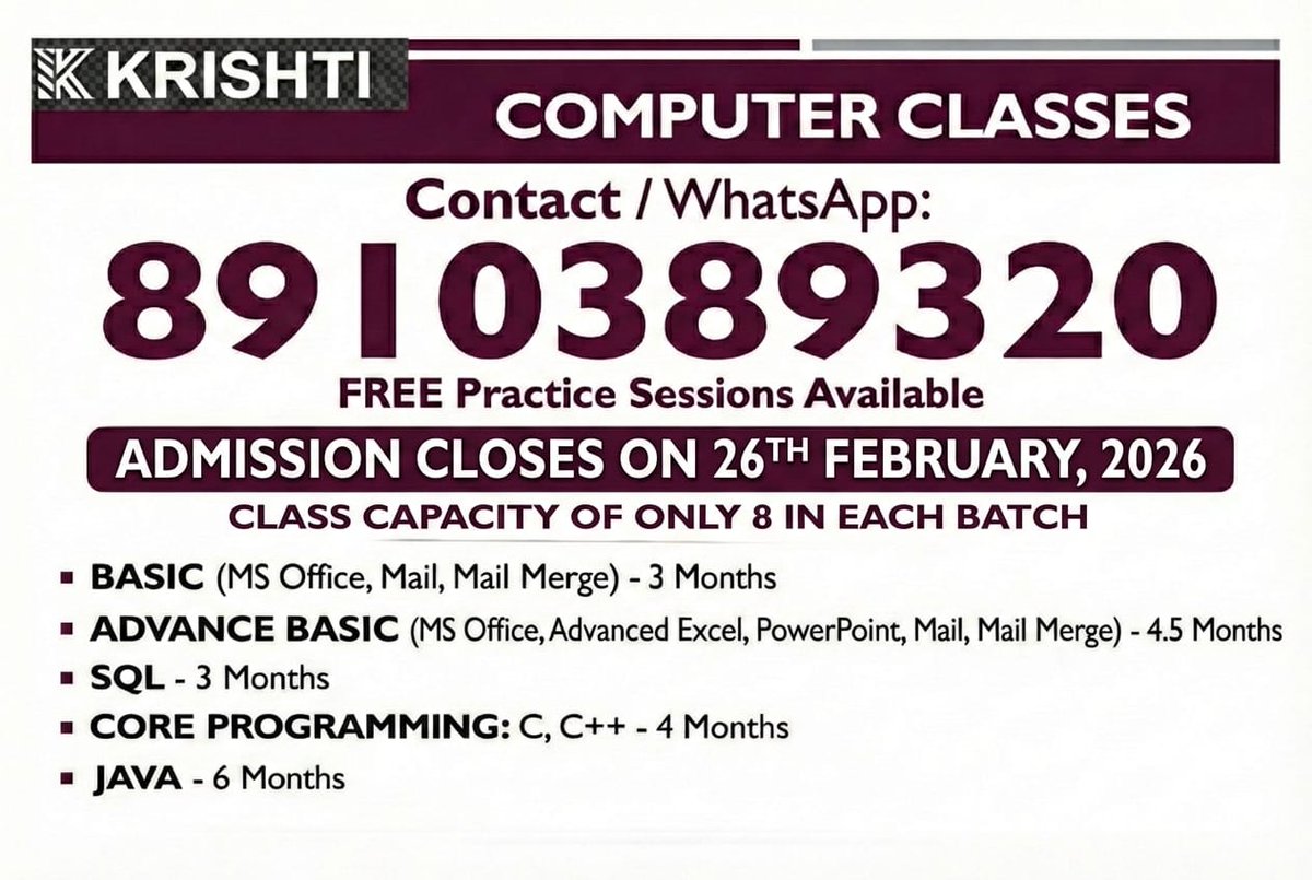 Krishti Projects tweet media