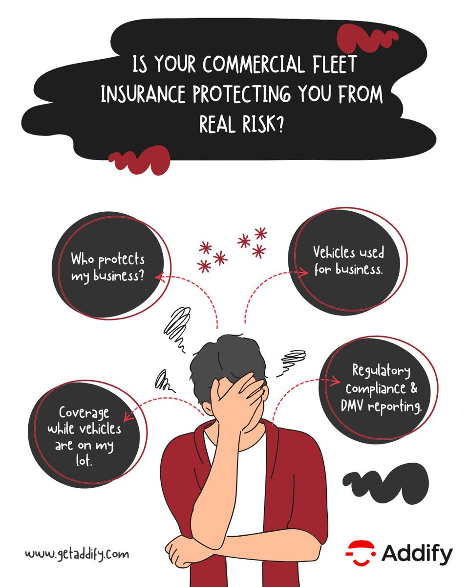 getaddify's tweet image. If you operate a rental fleet, this matters.
Explore coverage → getaddify.com

#poweredbyaddify #fleetowners #rentalcarbusiness
#commercialauto #AutoInsuranceCoverage
#carrental