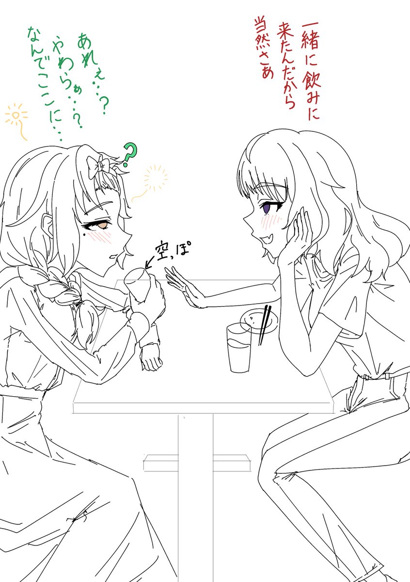 思ったより時間かかったうえにめっちゃ落書き感満載なんですが…
