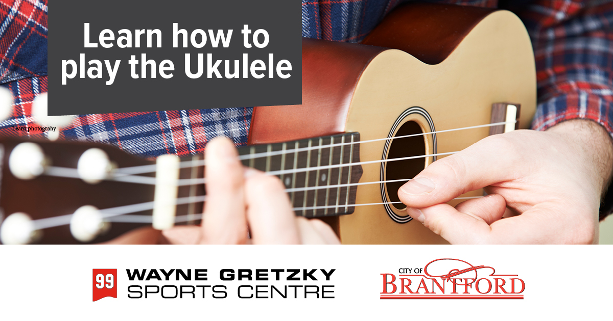 Adults can learn to play the ukulele or level up their skills. Programs are offered Tuesdays beginning March 3. Level 1 (7:15-8:15 pm) Level 2 (6-7 pm). Bring your own ukulele or one can be purchased. Cost to register is $93.50/person. Register online at Brantford.ca/ACTIVEnet