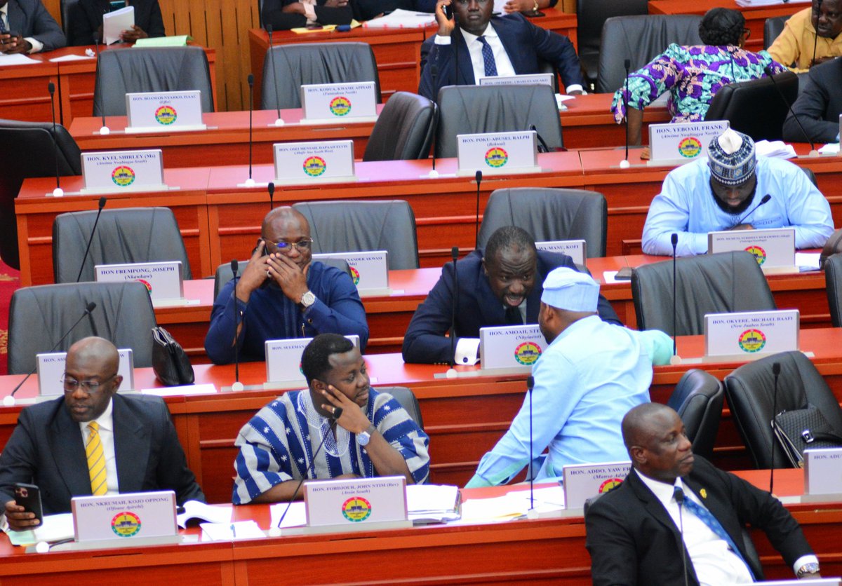 The New Security and Intelligence Agencies bill is before <a href="/parliament_gh/">Parliament of Ghana</a>. Today we’ve approved the 2nd reading. Tomorrow we start its legislation.