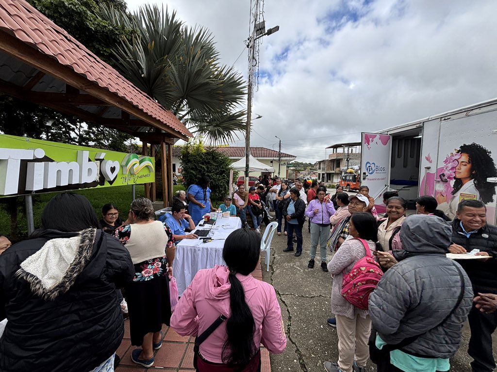 HospitalTimbio's tweet photo. 🩺 Así avanza la Jornada de Prevención y Detección Temprana ✅

La comunidad se está acercando para acceder a servicios de mamografía, citología y antígeno prostático, cuidando su salud y la de sus familias. https://t.co/a9X4aFIkfN
