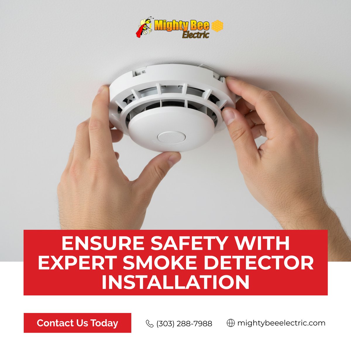 mtybee's tweet photo. 🚨 Smoke detectors save lives, but only when installed correctly.
Get professional installation for complete home protection.

📞 (303) 288-7988
🌐 https://t.co/2uOL2JXdbR

#HomeSafety #SmokeDetectors #FireProtection https://t.co/YBlRgHxIoq