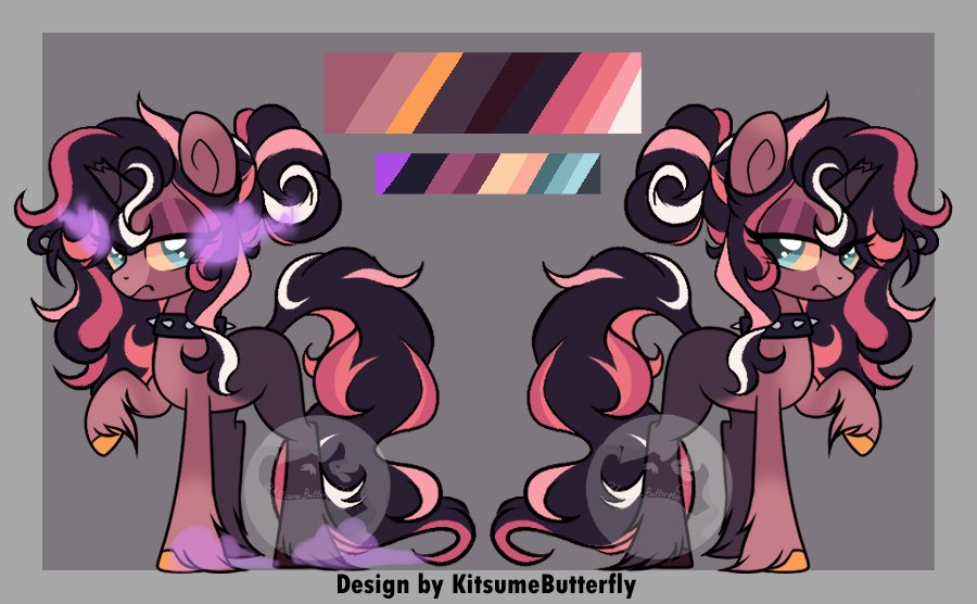 KitsumeButterfy's tweet photo. ˖𓍢ִ໋❀ A2 Fusion Adopt ˚˖𓍢ִ໋❀
𓏲ּ𝄢 Fusion between Tempest and King Sombra. Binded with a curse she calls power. Broken her horn in the progress of stealing magic 𓏲ּ𝄢
Open for offers starts at $16!
AB is $35
#KitsuAdopt #mlpadopt #mlpadoptable #mlpadopts #mlpoc https://t.co/g7RawuE9mo