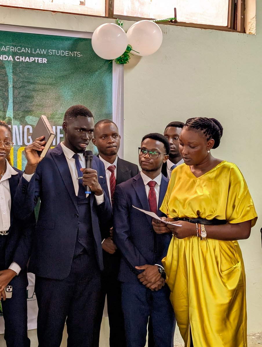 FalasUganda's tweet photo. 👏👏The @FalasUganda Induction Ceremony hosted by @DeptofCLESOLKIU was nothing short of exceptional!!!

The leadership under @angurajamesjamo is dedicated to serve the Federation with unwavering commitment, passion, and excellence. 

Join us during this transformative journey!! https://t.co/e4rti0sbod