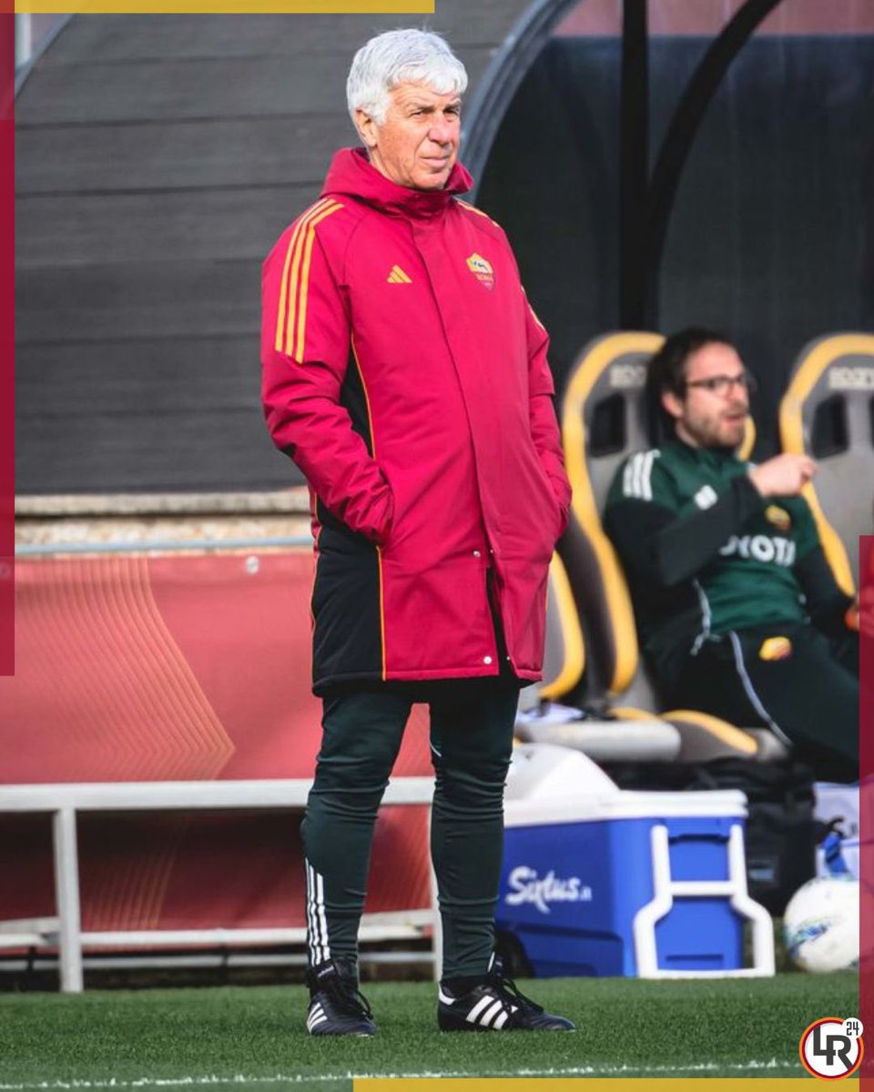 LAROMA24's tweet photo. 🚨 Test amichevole a Trigoria sotto gli occhi di un attento Claudio #Ranieri 👀

🐺 L’#ASRoma batte 4-0 l’#AtleticoLodigiani grazie alle reti di Manu #Koné, Neil #ElAynaoui (doppietta) e Mattia #DellaRocca ⚽️ https://t.co/pmS9e6gVLF
