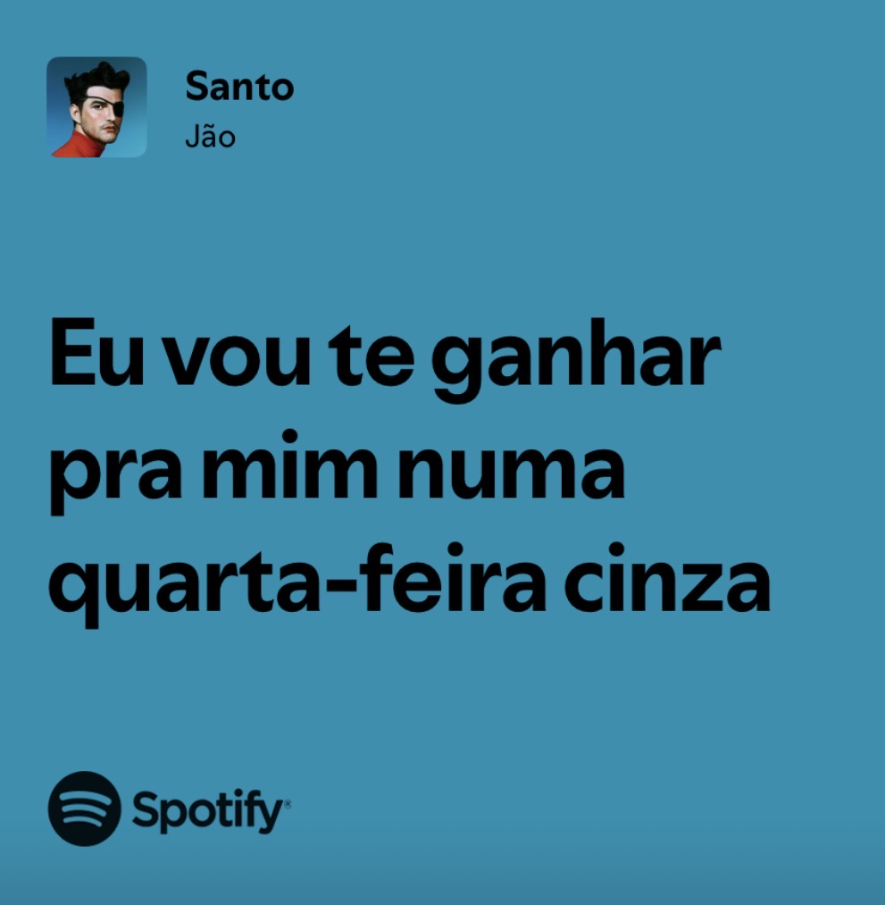 “Santo” - Jão (2021)