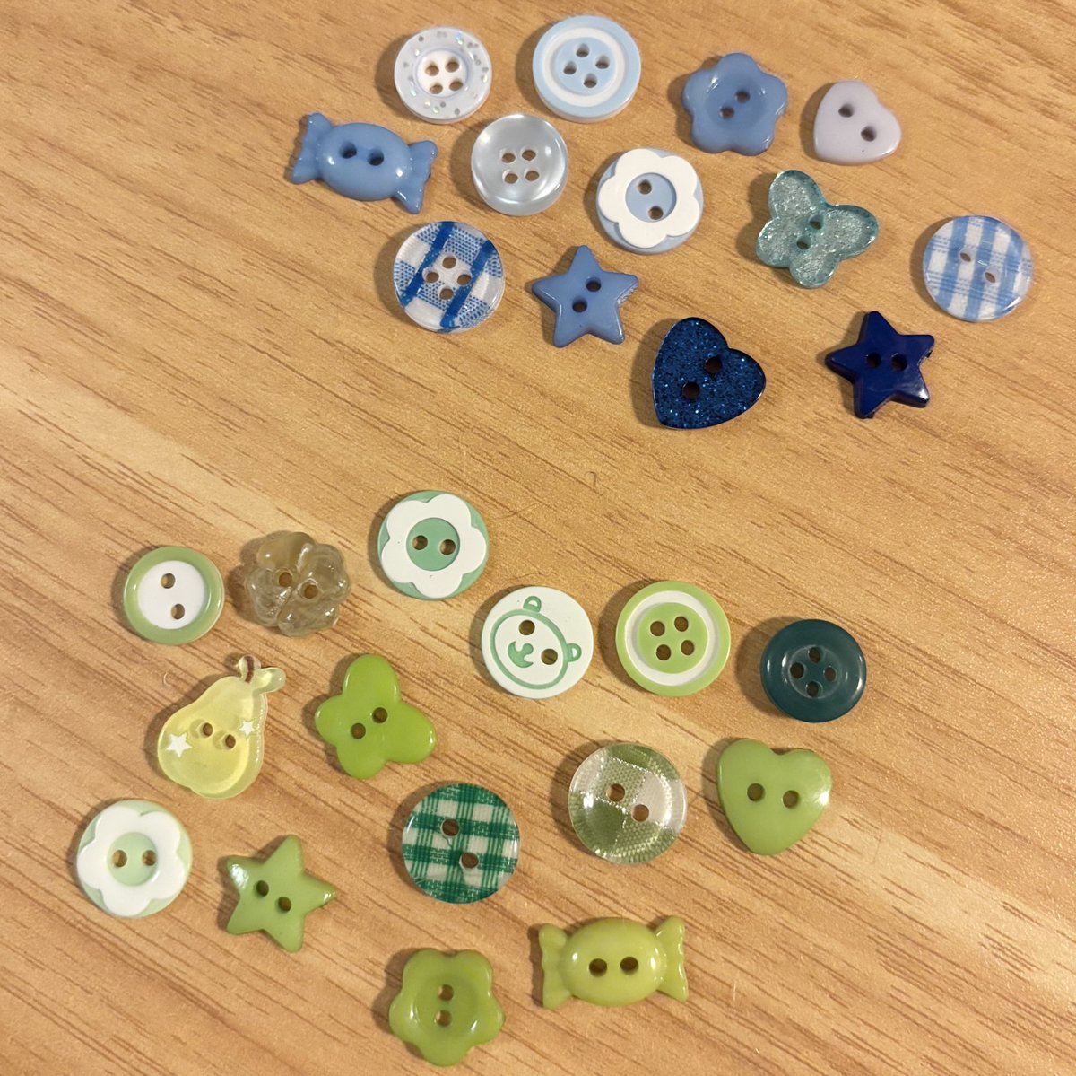 Obsessed with these collection of buttons