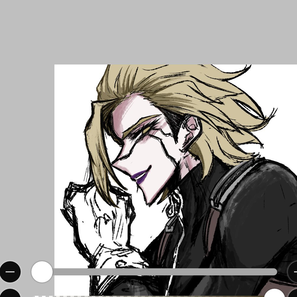 ちなみに🎰のきゅーけー絵だけで時間潰れました 厚塗りにしたい