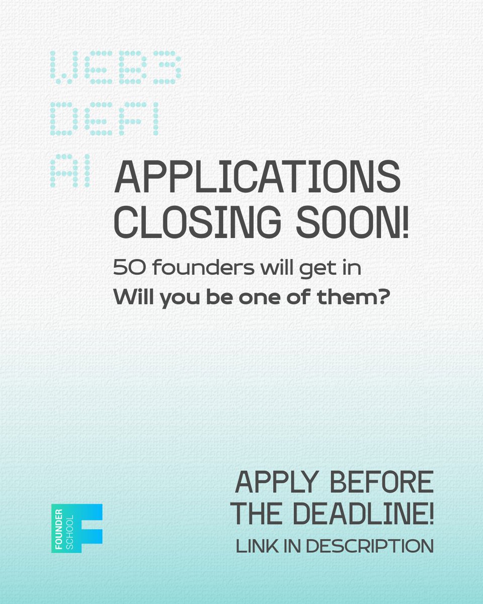 Founder School tweet media