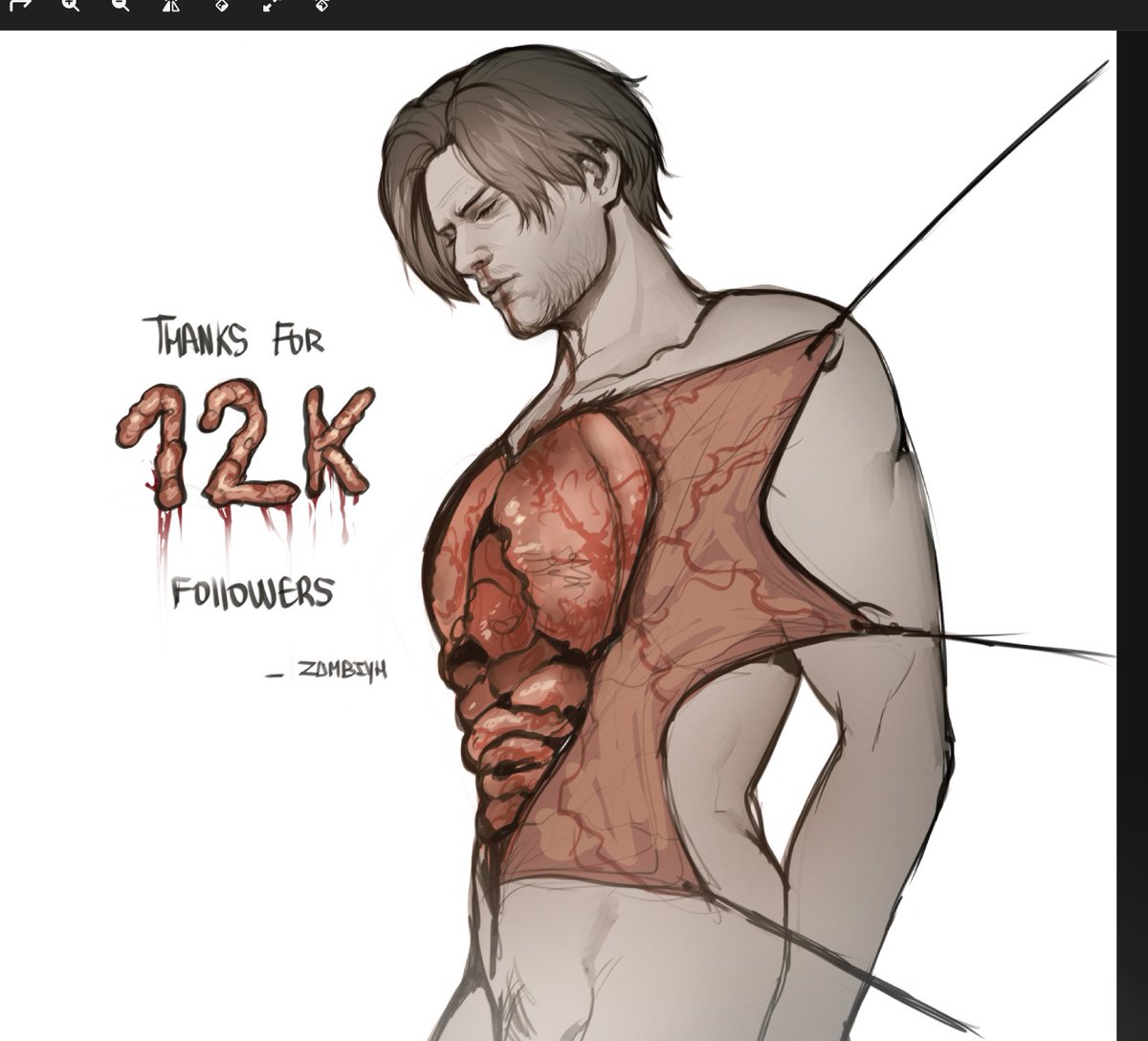 thanks for the support as always !! i think blood looks good on him 

#LeonKennedy