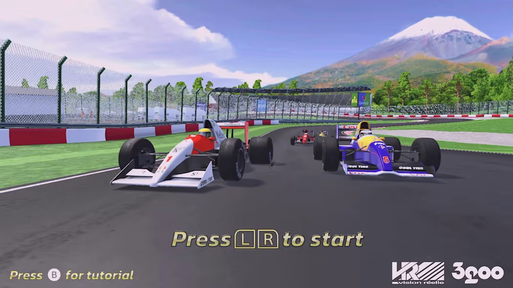 4PGP é aquele jogo que bate direto na nostalgia da Fórmula 1 retrô. 

Visual simples, multiplayer local pra até 4 jogadores em tela dividida, turbo, pit stop pra recarregar e “curar” pneu. Total vibe arcade raiz.