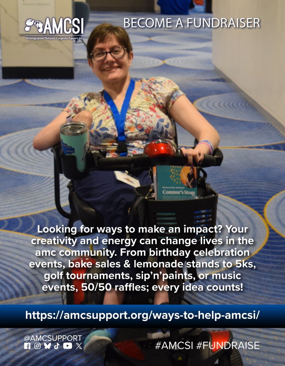 amcsupport's tweet image. Looking for a way to make an impact? Become a fundraiser for AMCSI 💙

Host a birthday celebration, bake sale, 5K, golf outing, sip-n-paint, raffle, or create your own event.

Start here: amcsupport.org/ways-to-help-a…

#AMCSI #SupportAMC #Fundraiser #AMCStrong #MakeADifference