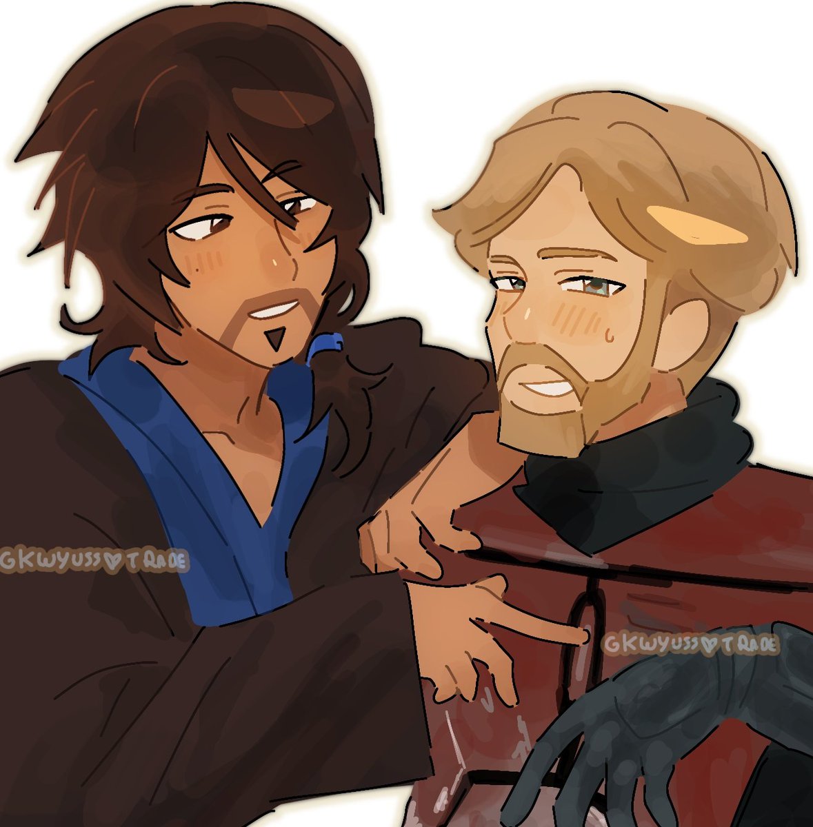 obiwankisser's tweet photo. #galaxypartner o #mydreamboy?
art: @/kwyuss - @/jeffthewoker https://t.co/mWo1YVf4zB