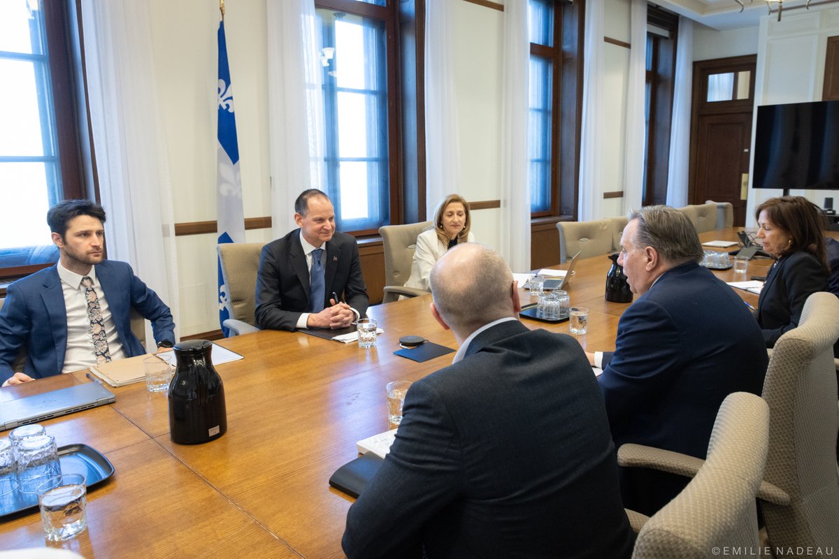 Avec le ministre des Finances <a href="/EricGirardMFQ/">Eric Girard</a> pour discuter du Budget du Québec 2026-2027.