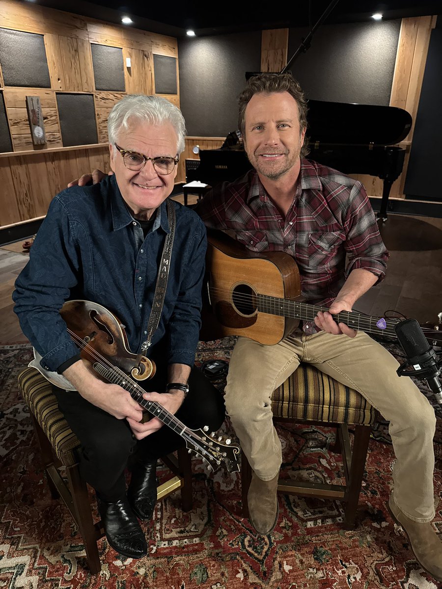 DierksBentley's tweet photo. I’ve known @RickySkaggs for years. After being a fan for so long, and being able to collaborate with him, he’s hitting the road with us this summer! Tickets on sale Friday at 10am local time #OffTheMapTour https://t.co/qpD30r4hpU