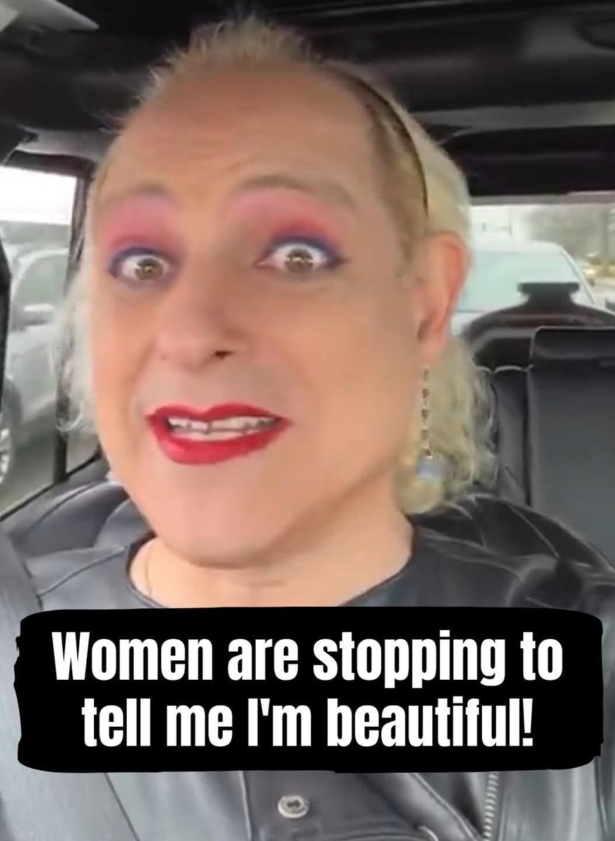 This person says they were shopping at the mall and there were SO MANY women coming into the store just to tell him how “beautiful” he is.

He also says that men weren’t looking at him because they’re “terrified” they might find him attractive.🤨🤔
Do you believe that?!😏