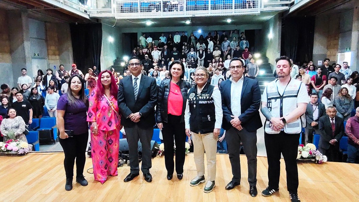 La Alcaldesa de Iztapalapa Aleida Alavez Ruiz organizó Feria de Salud por La Paz y la educación por el cuidado la integridad emocional y bienestar de jóvenes y firmamos convenio para actividades del cuidado a la salud mental y prevención de adicciones ⁦<a href="/Alc_Iztapalapa/">Alcaldía Iztapalapa</a>⁩