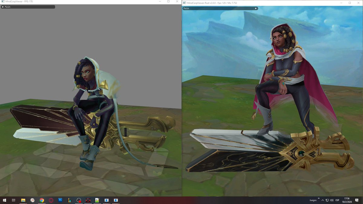 Julex_Gameplays's tweet image. Senna model comparison

LoL champ vs TFT Unbound Legend