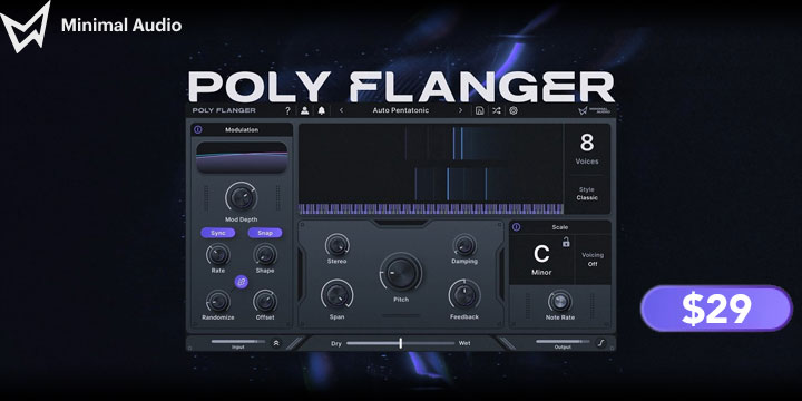 JRRSHOP's tweet photo. Minimal Audio presents Poly Flanger - https://t.co/6wvisC9tAr

https://t.co/a2HTYv1Jqb https://t.co/bWTSkKig72