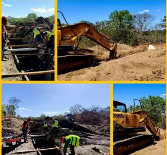 Nuestro Gobierno Revolucionario a través de ENACAL, avanza en la ejecución de la segunda fase del Proyecto de Ampliación y Mejoramiento de Redes de Alcantarillado Sanitario en la Ciudad de León, con respaldo financiero del BCIE.