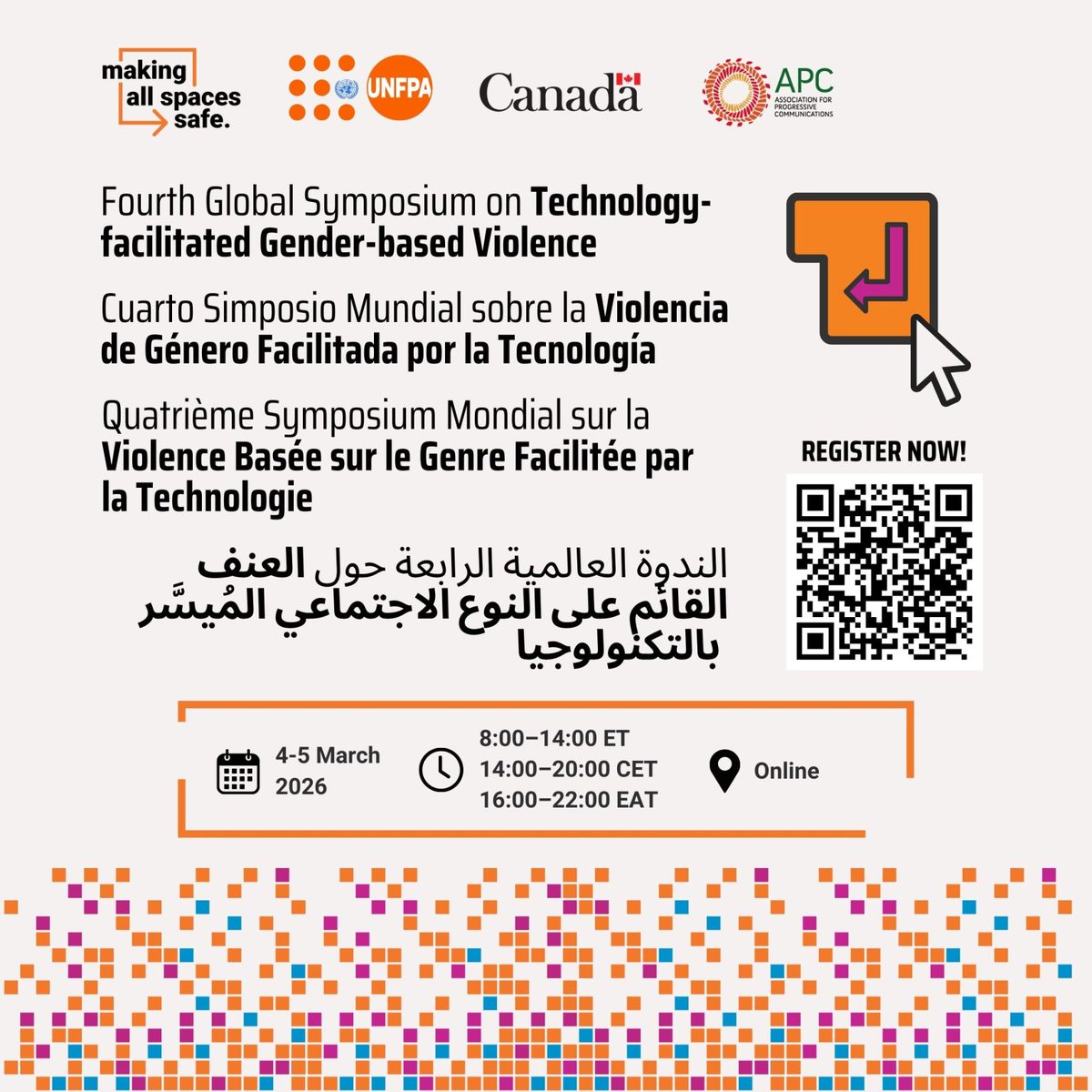 agyeeta's tweet photo. I'll be sharing insights in detail at the Fourth Global Symposium on Technology-facilitated GBV to shape real safeguards. Join the conversation https://t.co/gWbW7TeL7m #TFGBV https://t.co/Ma5wzS63cM