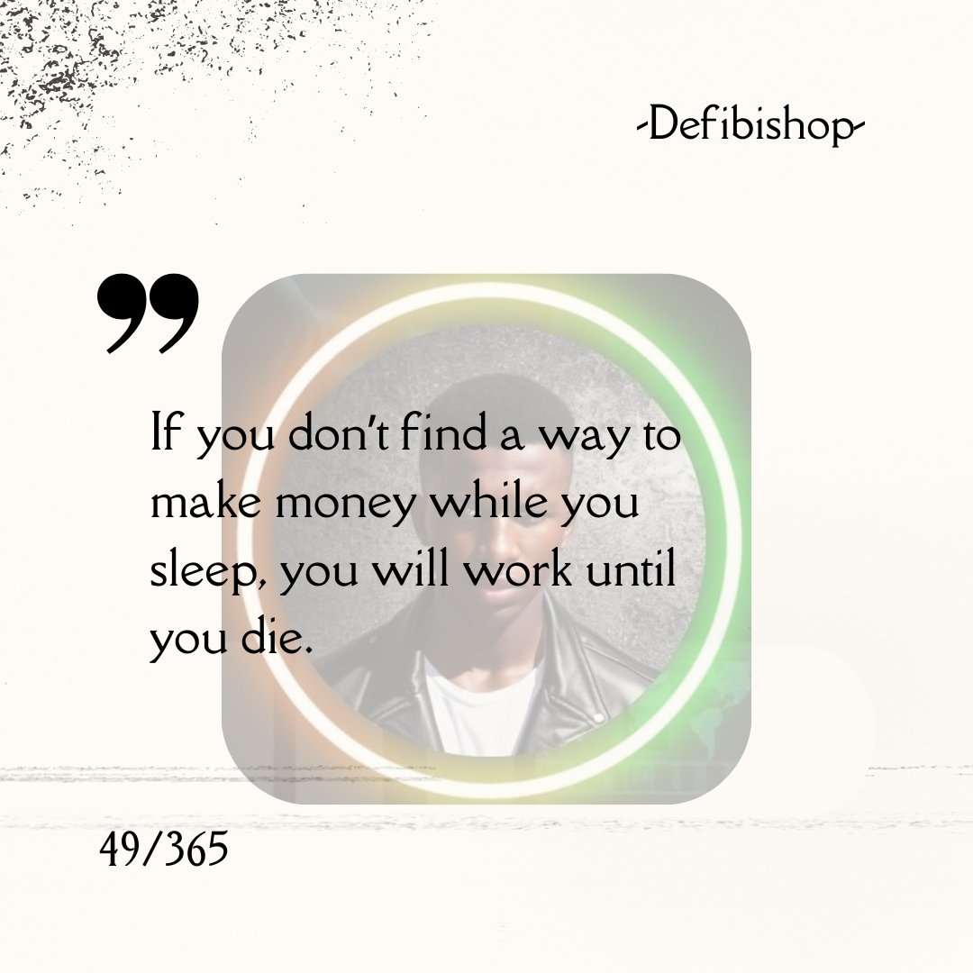 D_BISHOP1's tweet photo. Let time work for you. https://t.co/psUJFcoDJS
