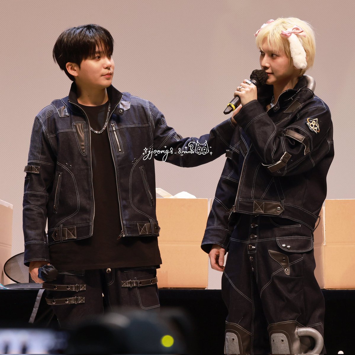 jh and his emotional support puppy