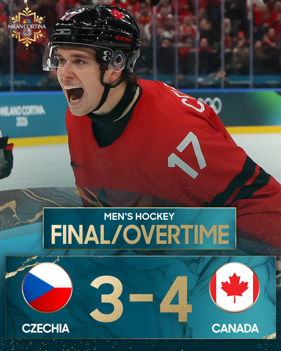 NBCOlympics's tweet photo. CANADA SURVIVES. 🇨🇦 #WinterOlympics https://t.co/r4VZ5cy6Cw